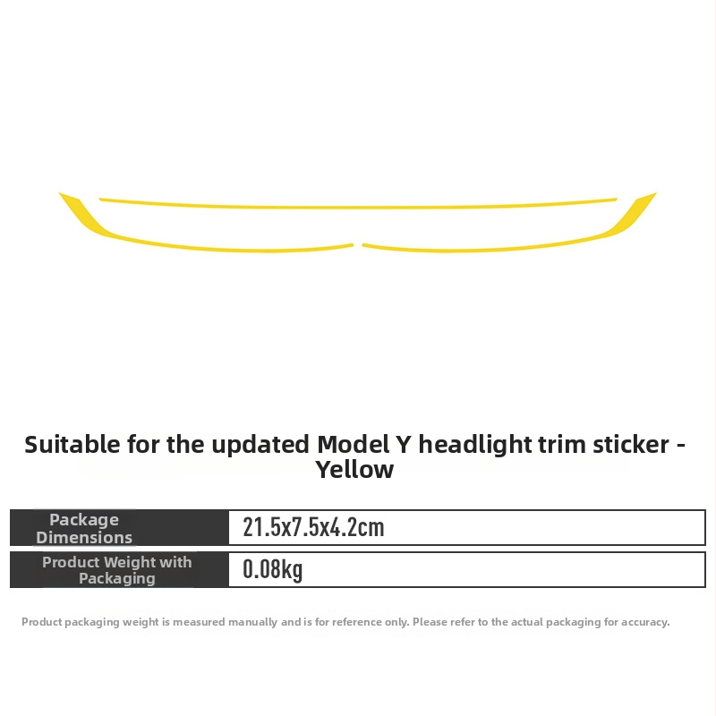 Spalvos keitimo priekinio žibinto plėvelė naujiems Model Y ir Model 3 žibintams | TPU medžiaga | 5 metų garantija | Ximo Technology