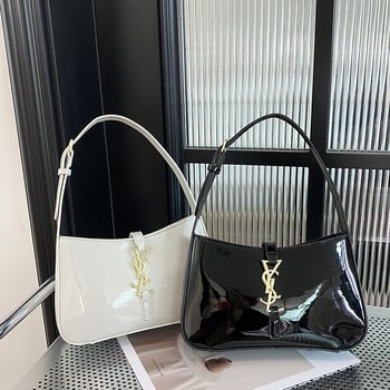 PU torba za nošenje preko ramena u stilu street fashion, vertikalno kvadratnog oblika, zatvarač, poliester podstava, unutarnji džep sa zatvaračem, jednostruka naramenica