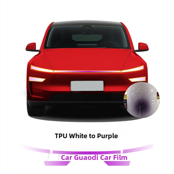 Model Y 2025 Juniper TPU filma ar krāsu maiņas virsmu (JWUDMVP; TPU; Model Y 2025; Filma)