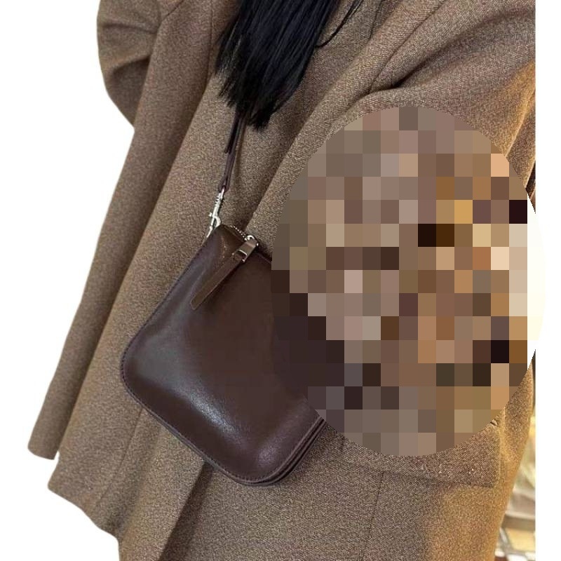 Geantă crossbody unisex din PU, stil bucket, închidere cu șnur și buzunar interior laminat cu fermoar