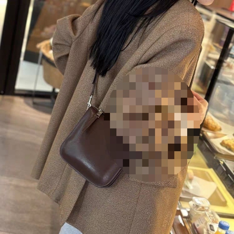 Geantă crossbody unisex din PU, stil bucket, închidere cu șnur și buzunar interior laminat cu fermoar