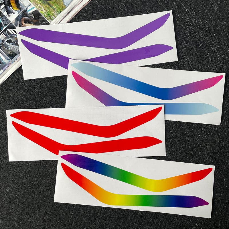 Fényszóró fólia Wuyang Honda NWT150-hoz, szilikon anyag, öntapadó telepítés, vízálló és karcolásálló