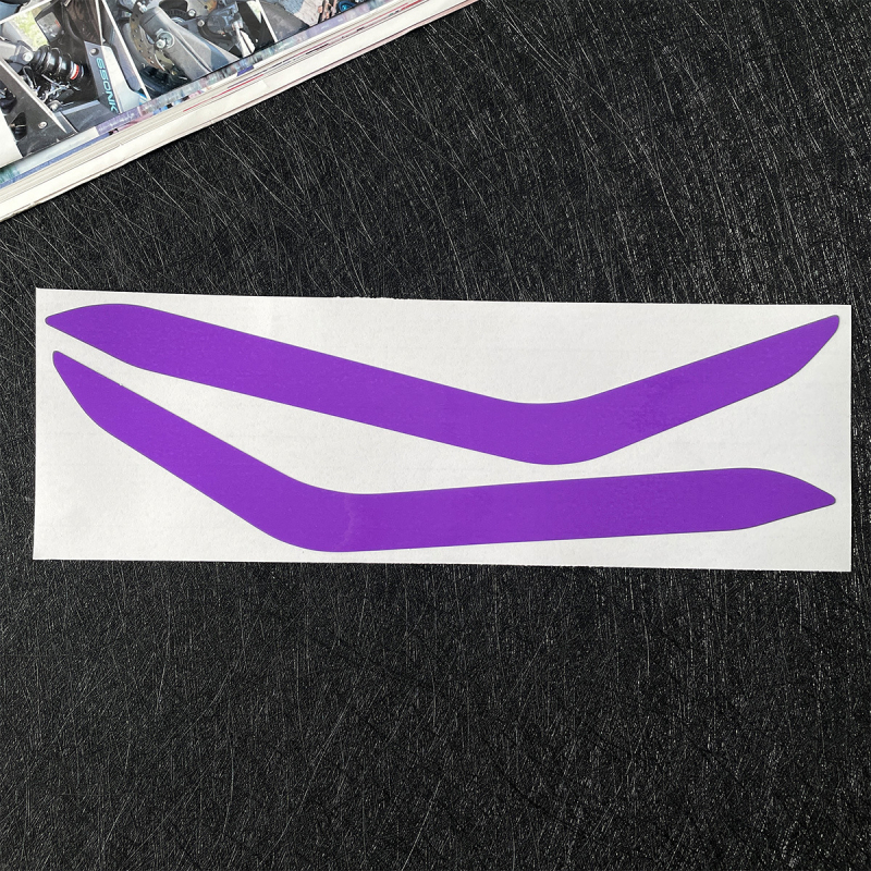 Fényszóró fólia Wuyang Honda NWT150-hoz, szilikon anyag, öntapadó telepítés, vízálló és karcolásálló