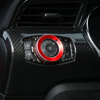 Prsten za prekidač svjetla za Ford Focus/Edge/Escort/Taurus — aluminijska legura, model 6315