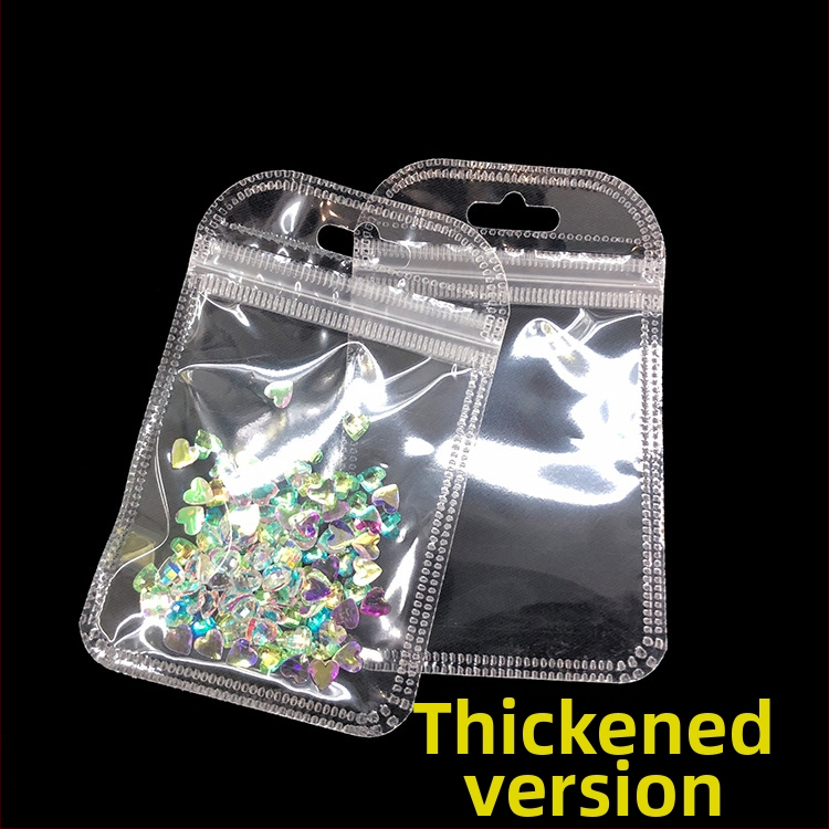 Samoszáró taška na balenie šperkov, Chengxing; materiál: nový materiál; dĺžka uzáveru: 3 cm; vhodná na balenie šperkov, darčekov a bežných predmetov