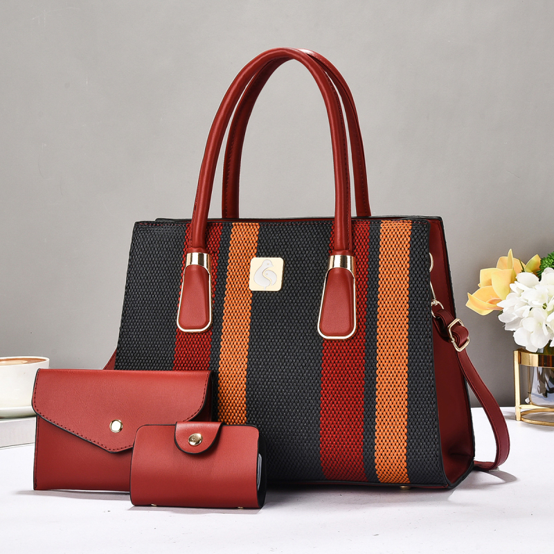 Geantă Tote, PU piele, stil urban, închidere cu fermoar, buzunar pentru documente