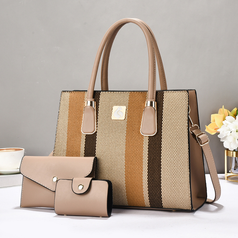 Geantă Tote, PU piele, stil urban, închidere cu fermoar, buzunar pentru documente