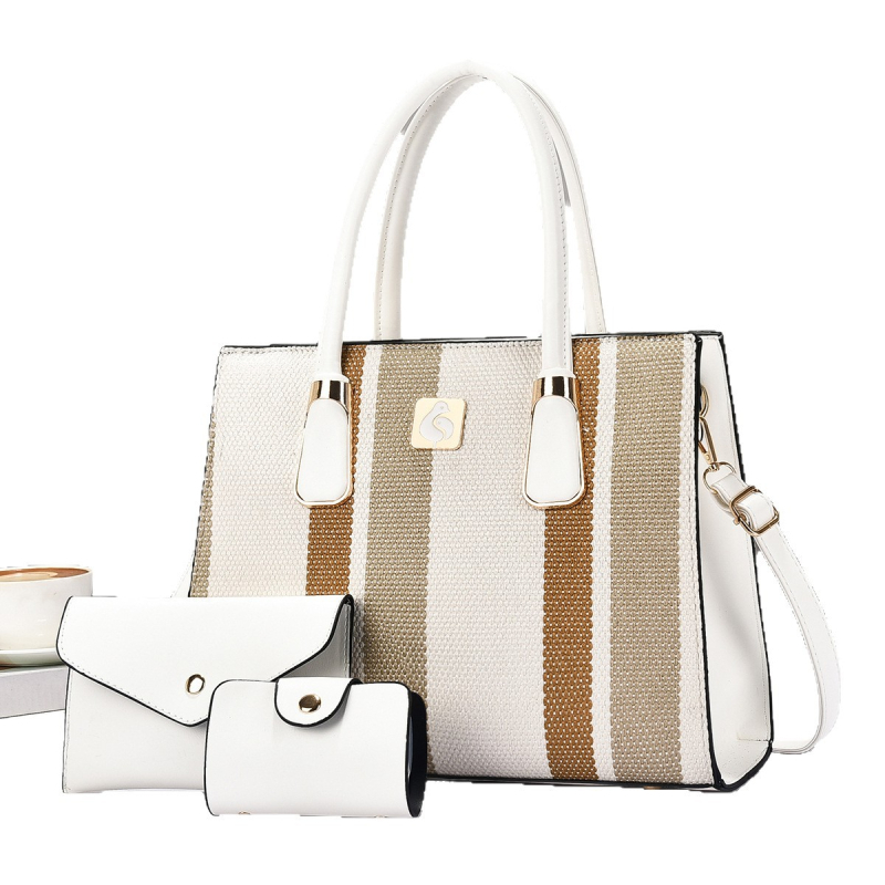 Geantă Tote, PU piele, stil urban, închidere cu fermoar, buzunar pentru documente