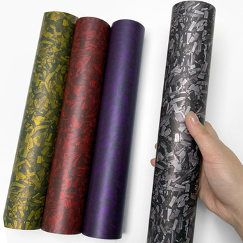 Automobilio spalvos keitimo plėvelė su anglies pluošto raštu, matinė apdaila, PVC, ženklas Cheshjong, 3 metų garantija