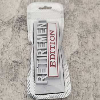 Μεταλλικό έμβλημα αυτοκινήτου, κράμα ψευδαργύρου, προσαρμόσιμο, εγκατάσταση με κόλλα, διακοσμητικό