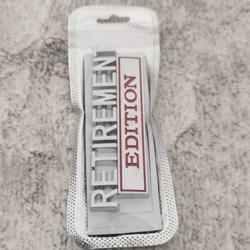 Μεταλλικό έμβλημα αυτοκινήτου, κράμα ψευδαργύρου, προσαρμόσιμο, εγκατάσταση με κόλλα, διακοσμητικό