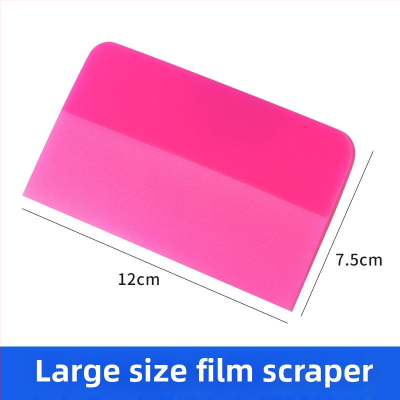 Automobiļu krāsojumu plēves uzklāšanas instruments | Nevidējams automašīnas apdares skrābs | Mīksta gumijas skrābs