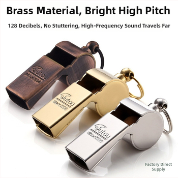 Tigro galvos švilpukas – aukšto tono, metalo konstrukcija, teisėjo švilpukas lauko veiklai, nelaimės atvejams ir šeimos naudojimui