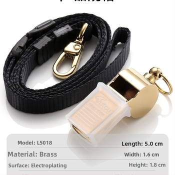 Tigro galvos švilpukas – aukšto tono, metalo konstrukcija, teisėjo švilpukas lauko veiklai, nelaimės atvejams ir šeimos naudojimui