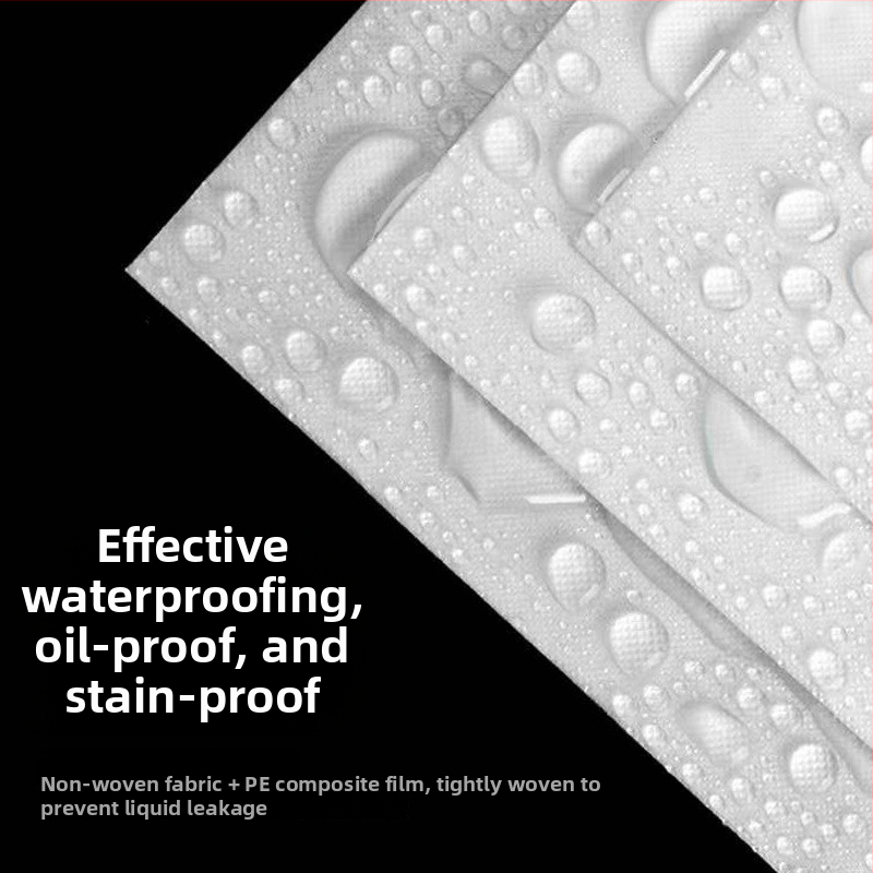 Vienkartinė patalynė, storesnis netinkas audinys, riebalų atsparus, atsparus vandeniui, kvėpuojantis, viešbučiams ir SPA