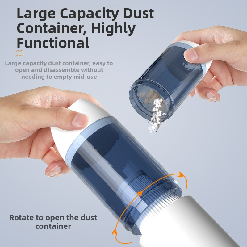 Kaasaskantav juhtmevaba auto tolmuimeja sisseehitatud akuga, märg ja kuiv kasutus, imemine 3100–4000 Pa, kuni 200 W, lame otsik