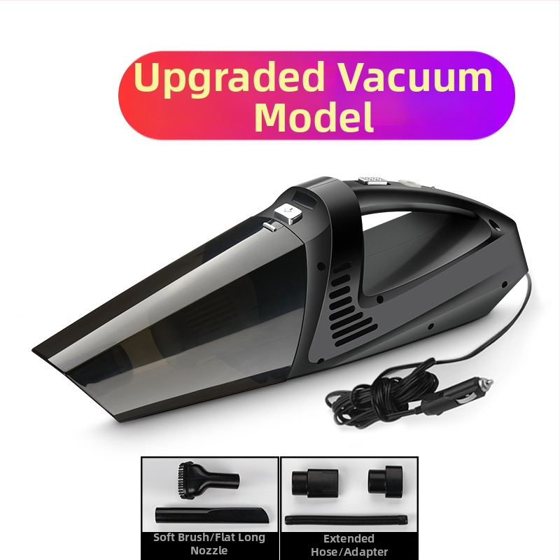 Usisavač za automobil XJ-006, tip upaljač, 120W, 12V, usisna snaga 5500Pa