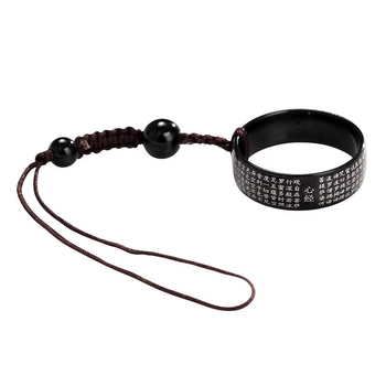 Kreatīvs sakausējuma telefona gredzens ar lanyardu – roku darbs, zīmols urkazf