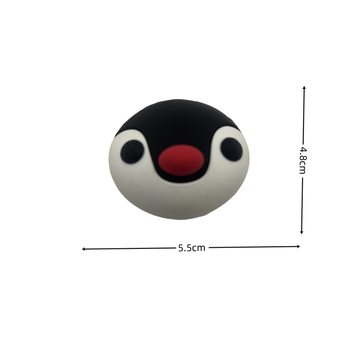 Crtani obiteljski magnetski frižider s pingvinima – silikon, crtani stil, magnetska privlačnost, dodatak za futrolu za telefon