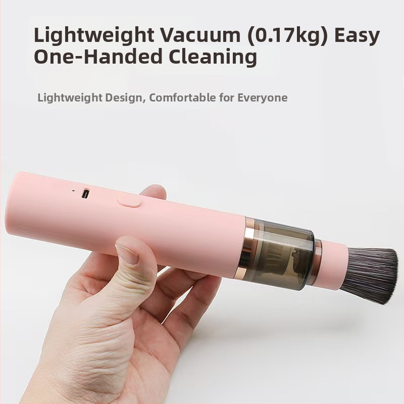 Manji käsitsi juhtmeta tolmuimeja auto ja kodu jaoks, USB toide, 25 W, sisseehitatud 1600–2000 mAh aku, imemine >5000 Pa