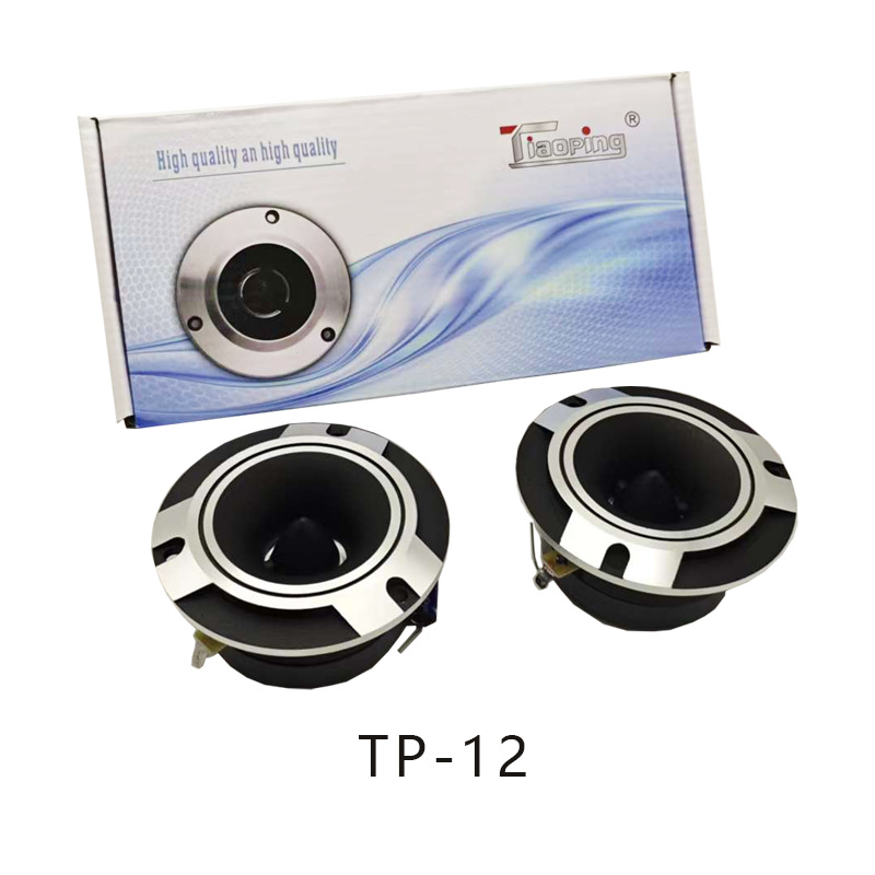 Autós tweeter, modell Tp-11/12/13/14/15, 4 Ω impedancia, 150 W teljesítmény, frekvencia-tartomány 35 Hz–20 kHz
