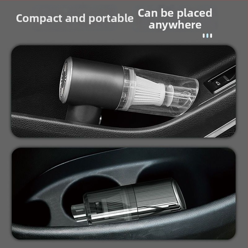 Ručni usisavač za automobil, 100W, 3300 Pa, 12V utičnica za upaljač, model 002