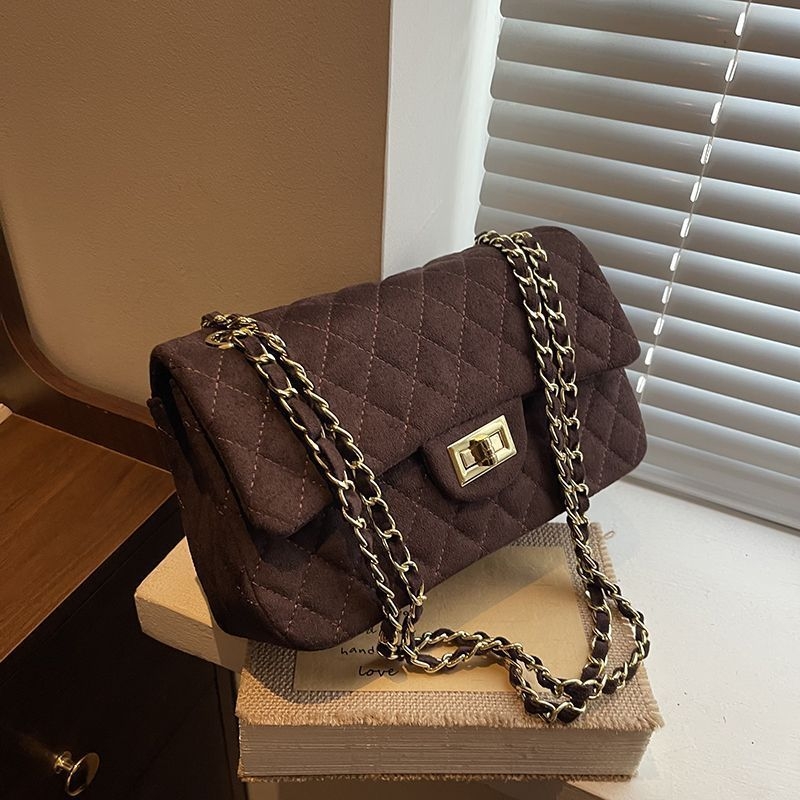 Ženska crossbody torba, svakodnevni stil, mala kvadratna torba, poliester, baršunasta podstava od velura, zatvaranje s kapom, unutarnji laminirani pretinac sa zatvaračem.