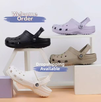 Unisex EVA paplūdimio šlepetės, Classic serija, vientisas vienos dalies dizainas, padas 2.5 cm