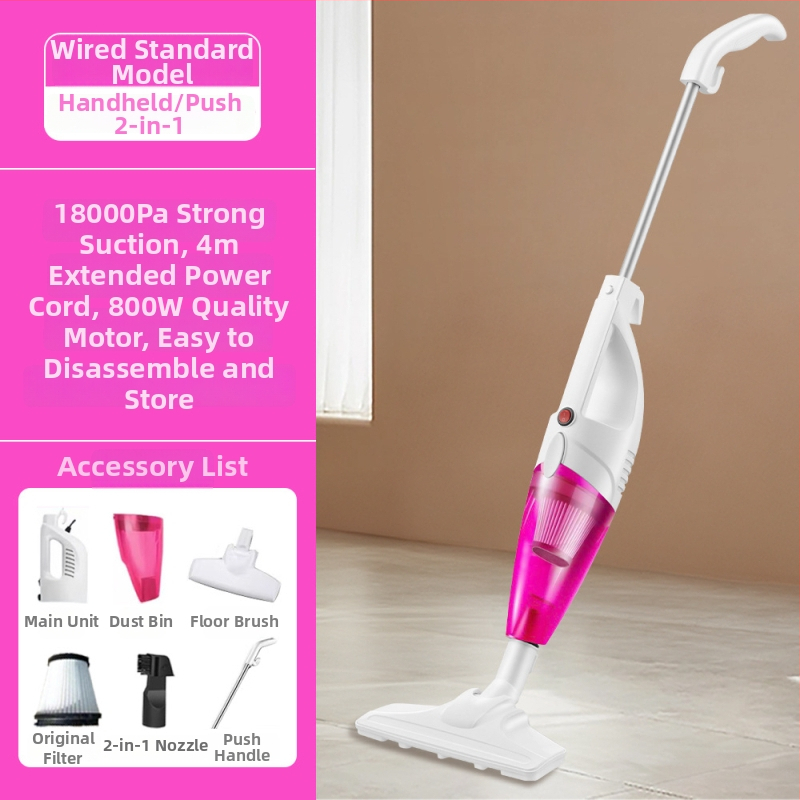 Kodu- ja auto tolmuimeja – käsitsi ja vardaga, 800W suurvõimsus, 4 m toitekaabel, 111–240V, tolmukastiga