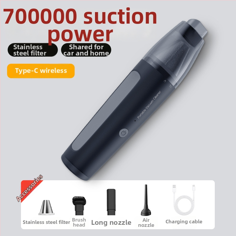 Juhtmevaba käsi-tolmuimeja auto jaoks, 50W, imemine 2100–3000 Pa, müratase 36–45 dB, sisseehitatud aku 1000–1600 mAh, kuiv tüüp, tolmukonteiner