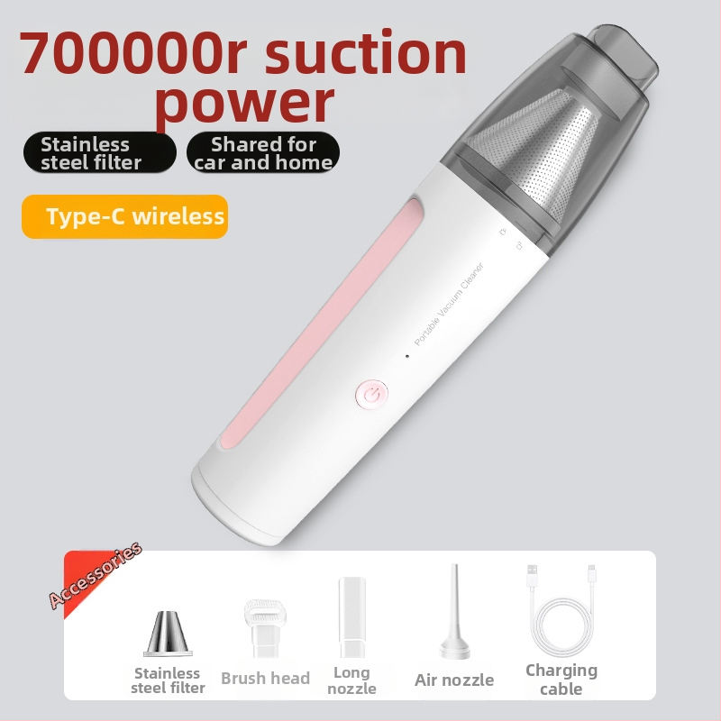 Juhtmevaba käsi-tolmuimeja auto jaoks, 50W, imemine 2100–3000 Pa, müratase 36–45 dB, sisseehitatud aku 1000–1600 mAh, kuiv tüüp, tolmukonteiner