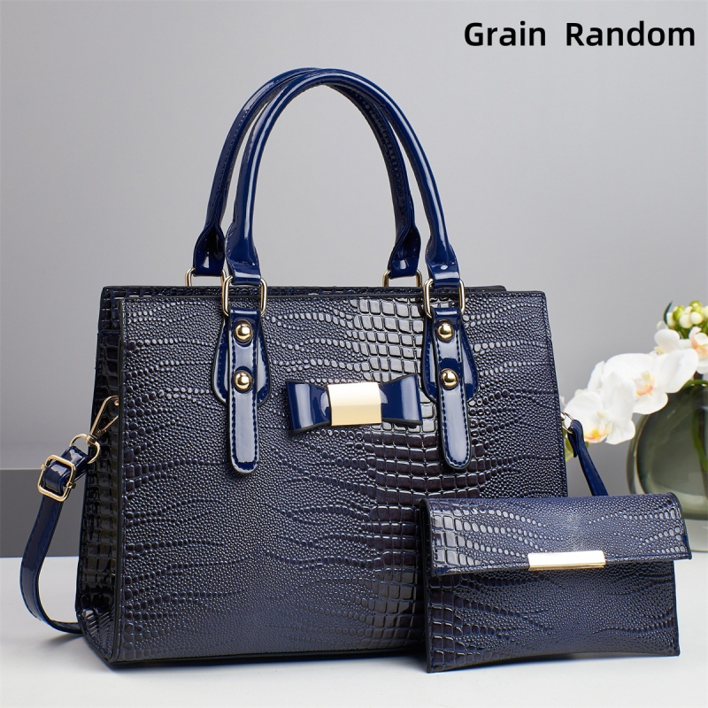 Ženska Tote torba, PU materijal, gradska jednostavnost, vertikalni kvadratni oblik, zatvarač, unutarnji džep, sintetička koža, ljeto 2025