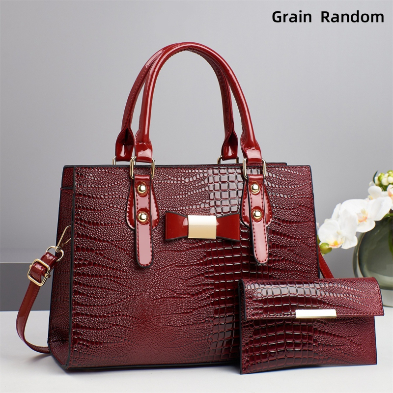 Ženska Tote torba, PU materijal, gradska jednostavnost, vertikalni kvadratni oblik, zatvarač, unutarnji džep, sintetička koža, ljeto 2025