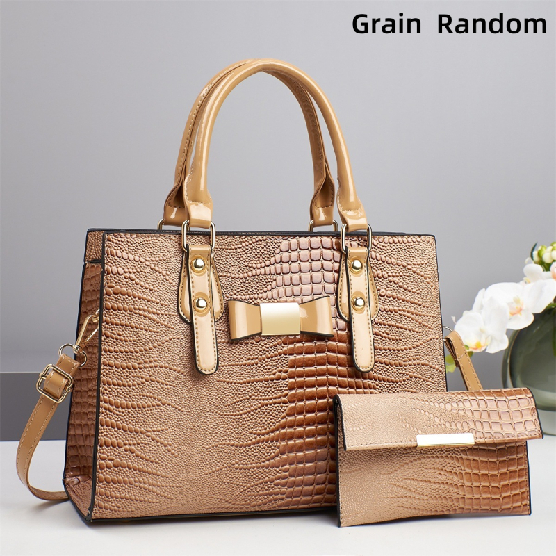 Ženska Tote torba, PU materijal, gradska jednostavnost, vertikalni kvadratni oblik, zatvarač, unutarnji džep, sintetička koža, ljeto 2025