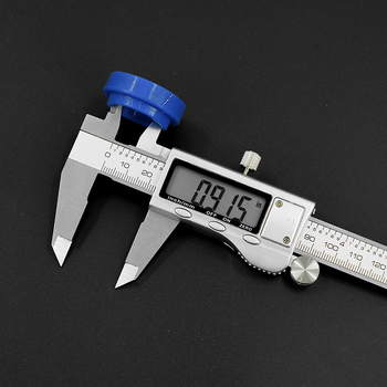 Електронен дигитален калипер, ABS въглеродна стомана, обхват 0–150 мм, резолюция 0.01 мм, точност 0.01 мм