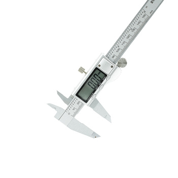Електронен дигитален калипер, ABS въглеродна стомана, обхват 0–150 мм, резолюция 0.01 мм, точност 0.01 мм