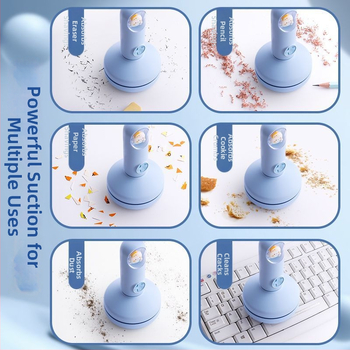 Kaasaskantav käe tolmuimeja klaviatuuride puhastamiseks, lameotsik, tolmukast, imemine kuni 2000 Pa, madal müratase alla 36 dB, alalisvoolu toide (ilma sisseehitatud akuta)