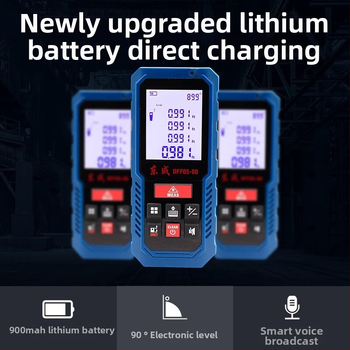 Dongcheng DFF05 лазерен далномер, обхват 40/60/80 м