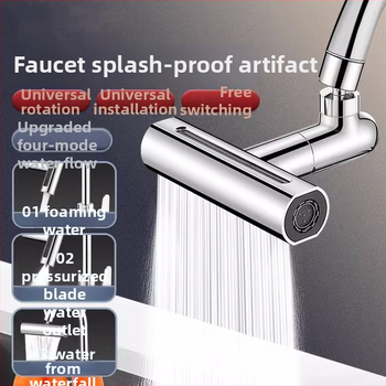 DJ-055 predlžovač kuchynského kohútika, meď zliatina, pripojenia 22–24 mm, 0–90 °C, oceľové jadro ventilu