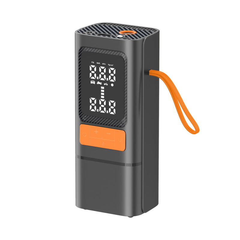 Automobilska pumpa za zrak, jednodijelna, 12V, 80W, 30 L/min, digitalni prikaz