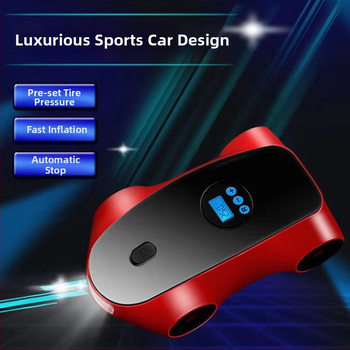 Prenosný 12V automobilový nafukovač s digitálnym displejom, 120W, 40 L/min, 2.8 m kábel