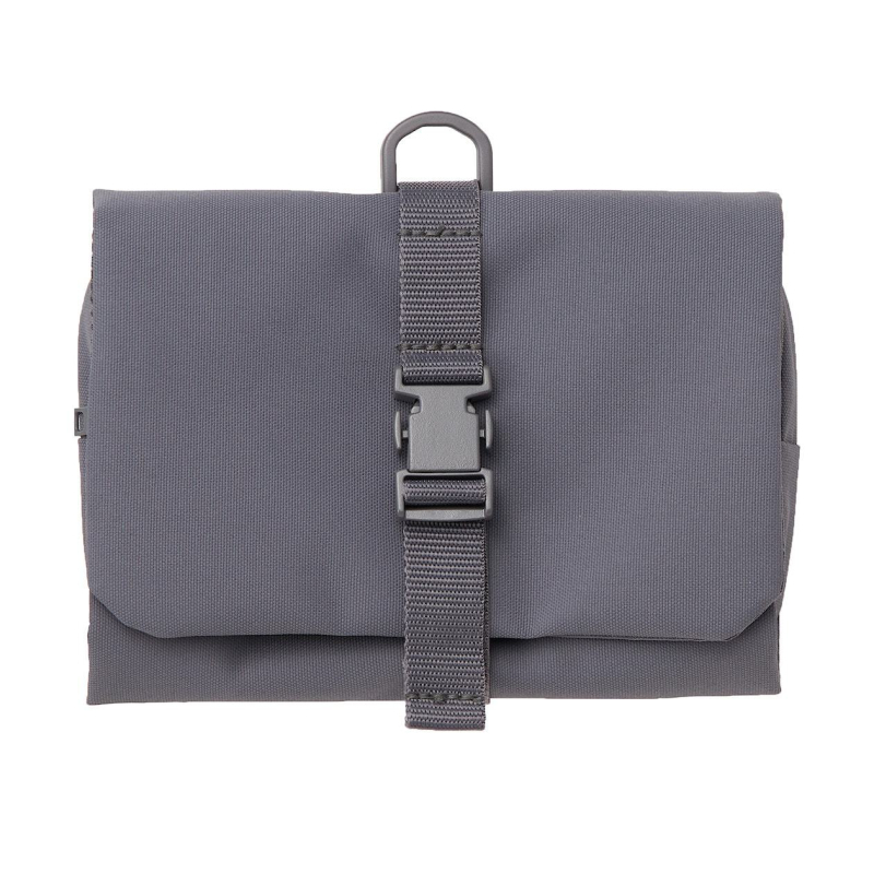 Японски стил, минималистична чанта за козметика и съхранение с катарама, изработена от полиестер