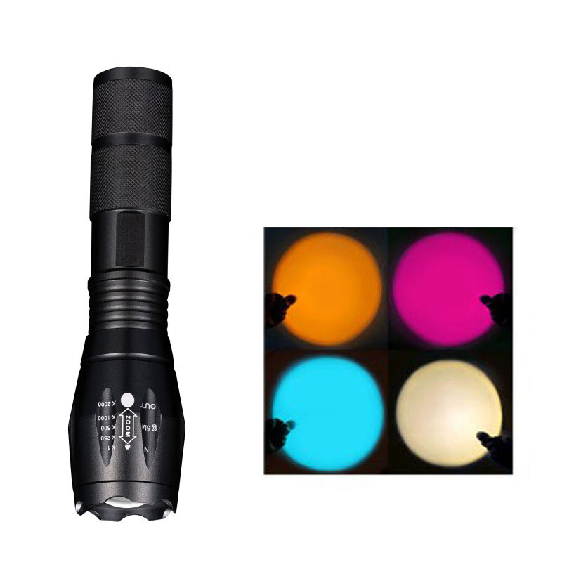 LED Φακός Ζούμ για Φωτογράφηση Πορτρέτου, 10W LED, Μπαταρία 1200mAh, Οπτικό Zoom, Εμβέλεια 200–500m