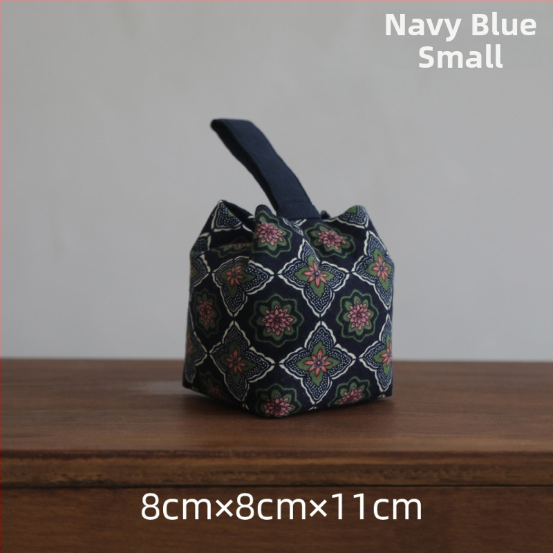 Τσάντα μεταφοράς σετ τσαγιού από ύφασμα – Νέο κινεζικό στυλ, με εκτυπωμένο λογότυπο, OPP συσκευασία, μάρκα Erya Fabric