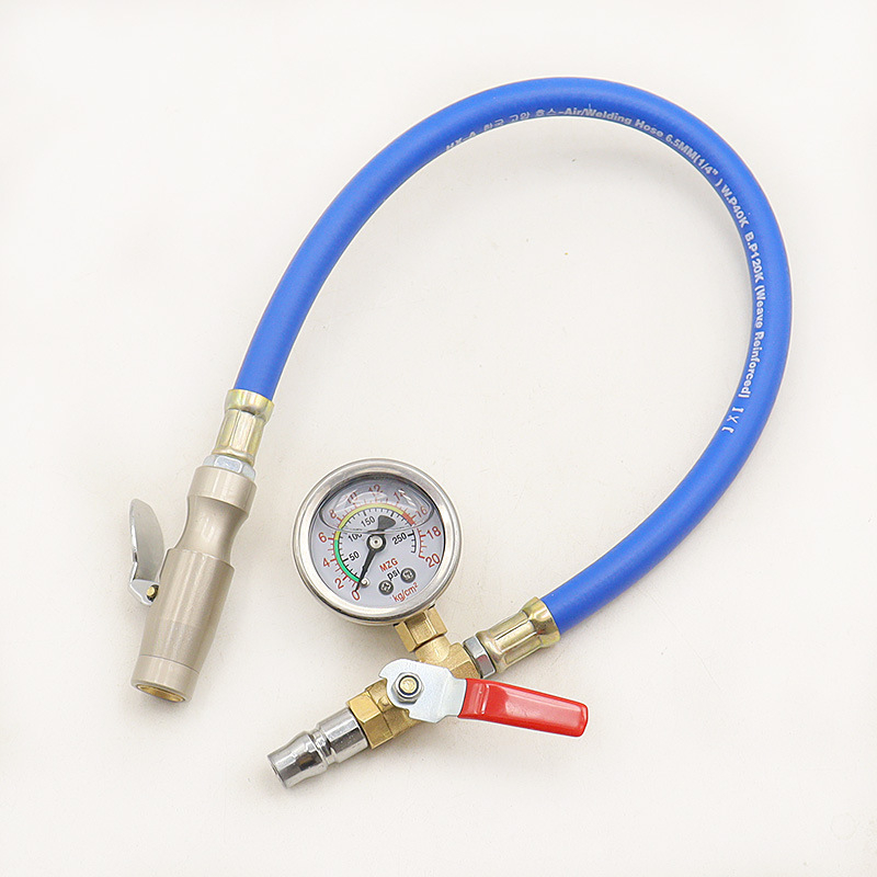 Mehanički mjerač tlaka za gumu za brzo napuhavanje – analogni mjerač tlaka za automobilsku gumu, Model: Tire Inflatable Pressure Gauge