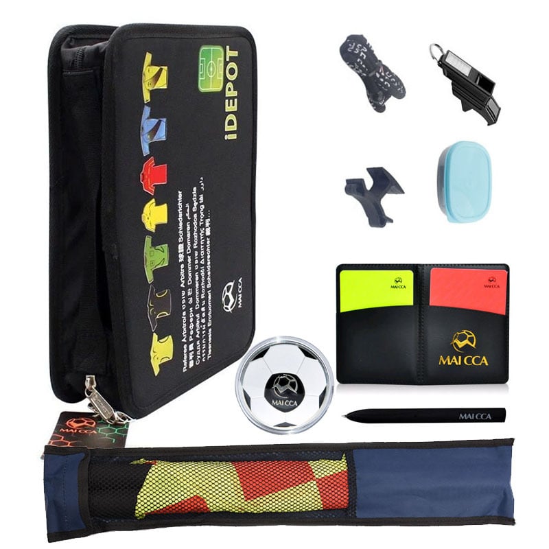 Set arbitri fotbal pentru instruire - Material: Super Fiber, LEATOU, accesorii de antrenament fotbal, personalizare disponibilă
