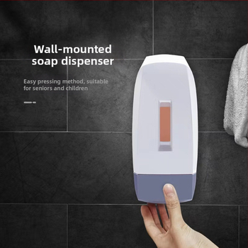 Διανομέας σαπουνιού τοίχου – χειροκίνητη λειτουργία (ABS; χύτευση με έγχυση; 380 g; OFC)