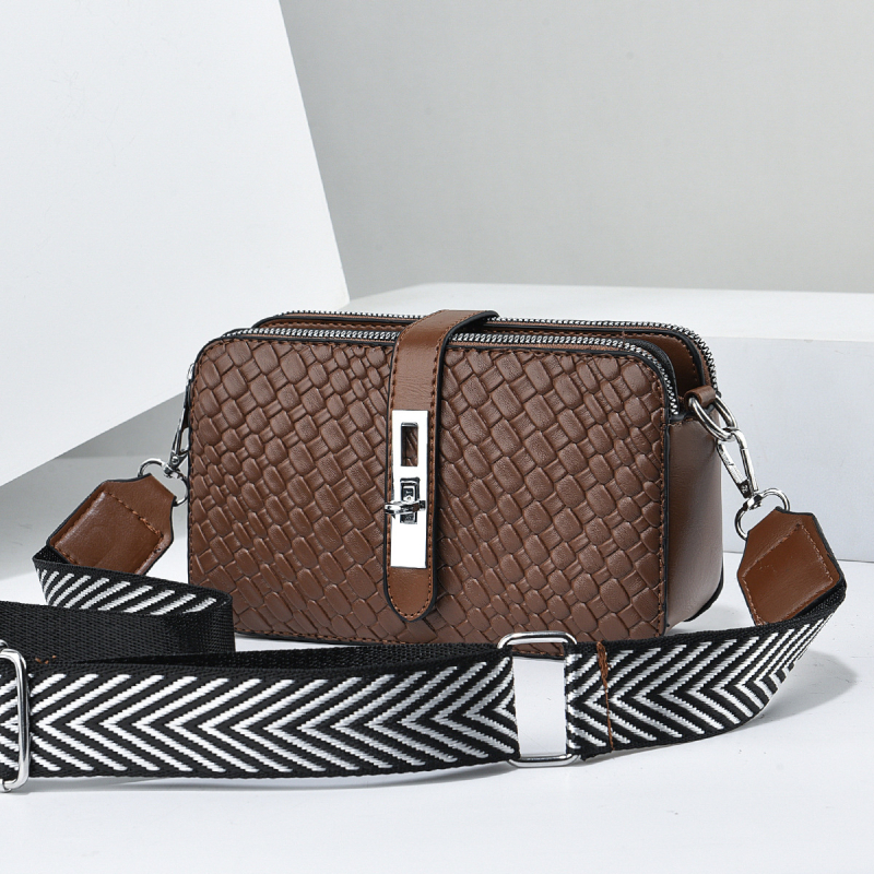 Emperor Rhinoceros PU crossbody torba — horizontalno kvadratni oblik, zatvaranje na zip, dokumentni i laminirani pretinci