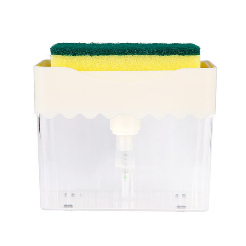 Κουτί πλήρωσης υγρών με χειροκίνητο πάτημα για απορρυπαντικά - Υλικό: PP + σφουγγάρι, Βάρος: 159 g, Διαδικασία: έγχυση, Στυλ: μοντέρνος μινιμαλισμός