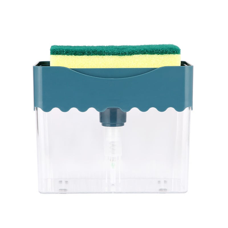 Κουτί πλήρωσης υγρών με χειροκίνητο πάτημα για απορρυπαντικά - Υλικό: PP + σφουγγάρι, Βάρος: 159 g, Διαδικασία: έγχυση, Στυλ: μοντέρνος μινιμαλισμός